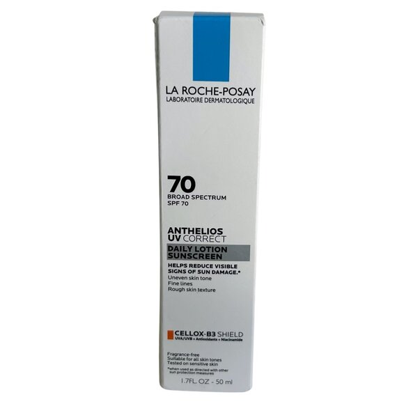 La Roche-Posay  Anthelios UV Correct SPF 70 Daily Face Sunscreen - Picture 1 of 5